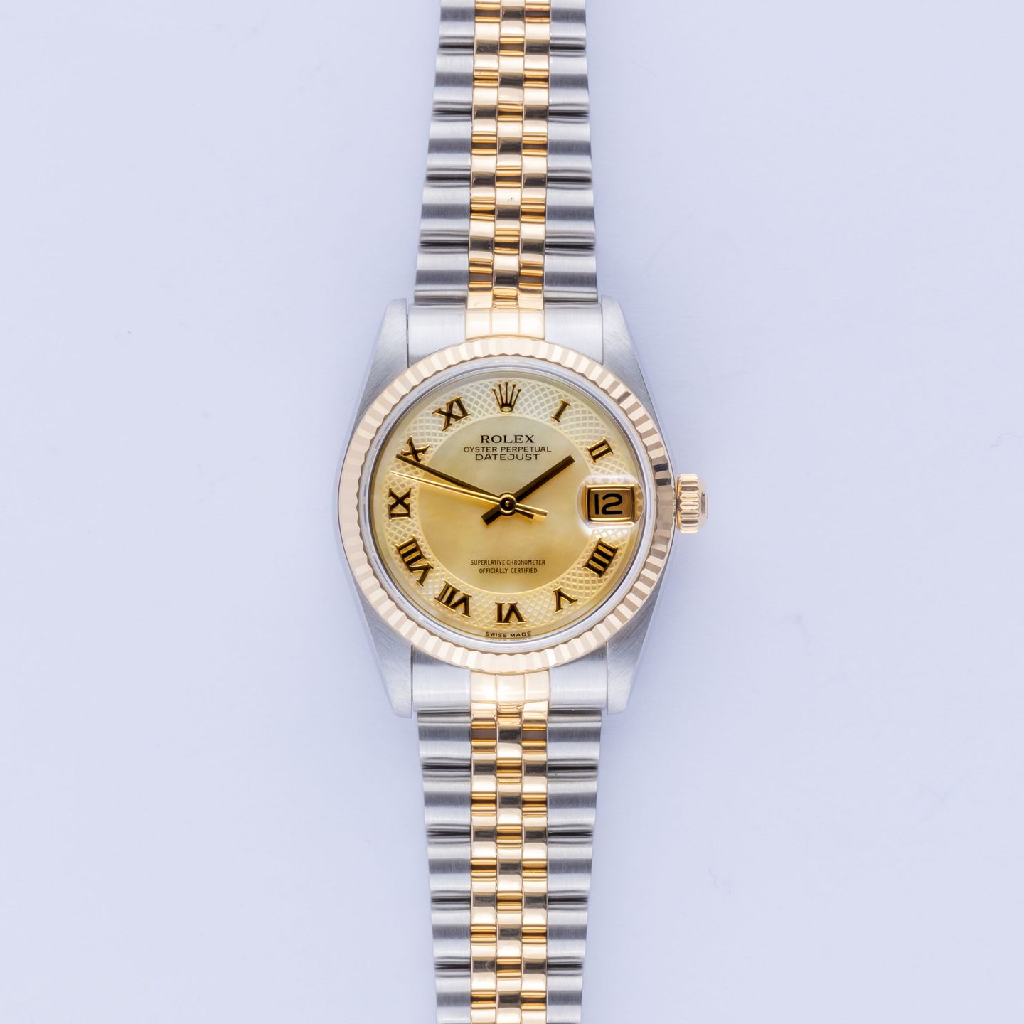 Rolex Datejust 31 68273 (1998) - 31 mm Gold/Steel case (3/8)