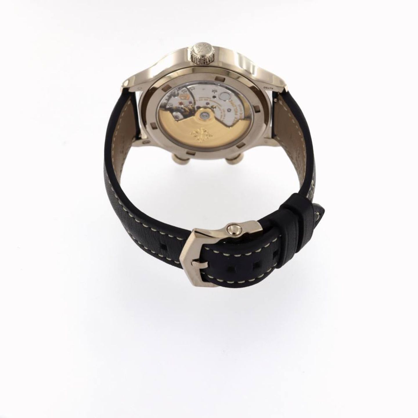 Patek Philippe Calatrava 7234G-001 (2022) - Blue dial 38 mm White Gold case (4/7)