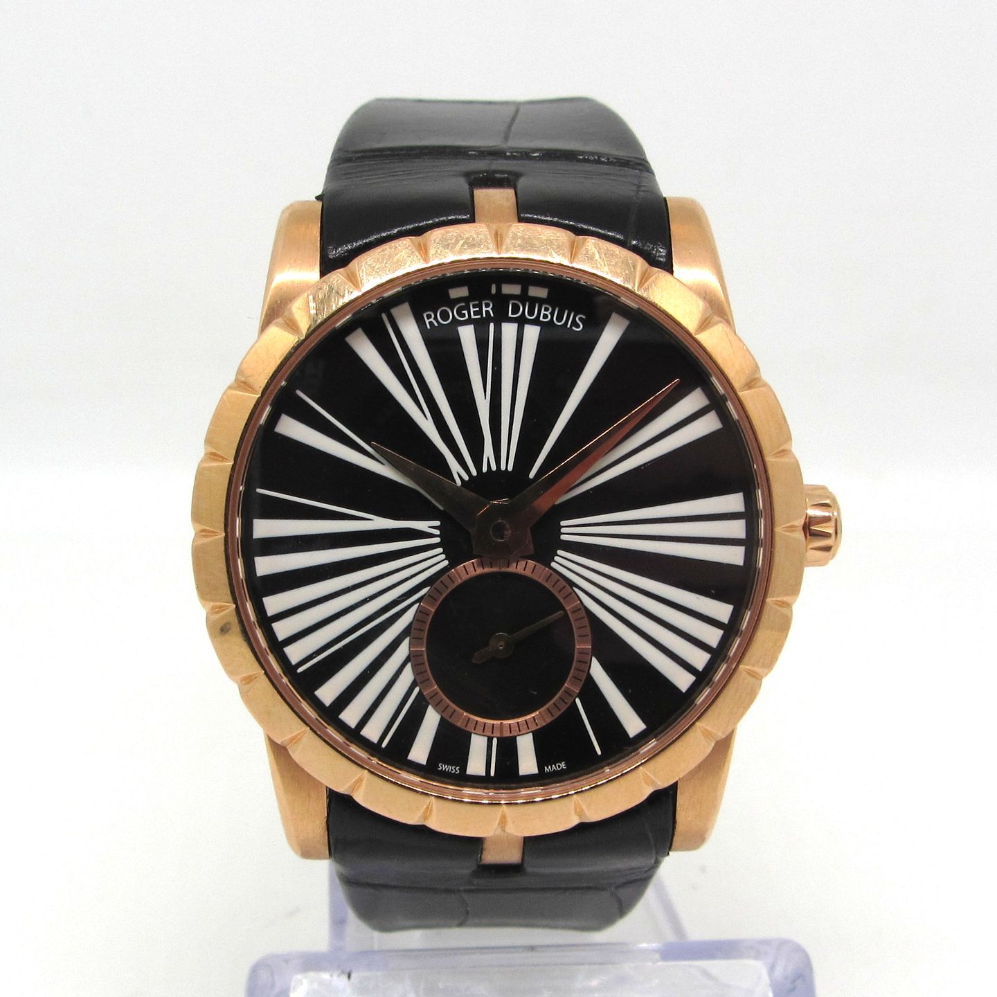 Roger Dubuis Excalibur RDDBEX0274 (Unknown (random serial)) - Black dial 37 mm Rose Gold case (4/6)