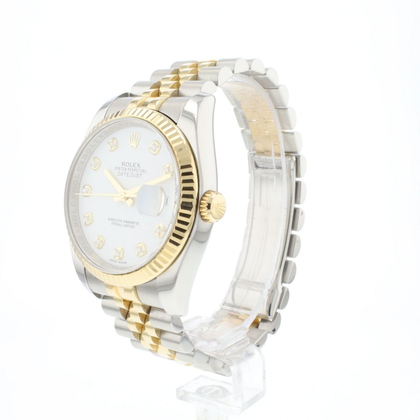 Rolex Datejust 36 116233 (2010) - 36 mm Gold/Steel case (2/6)