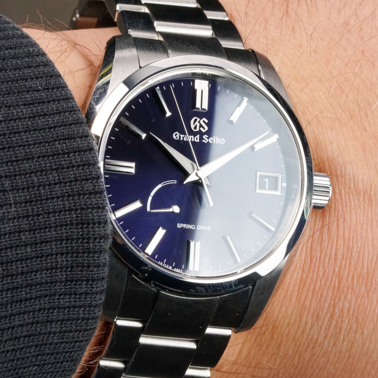 Grand Seiko Heritage Collection SBGA439 (2022) - Blue dial 40 mm Steel case (5/8)