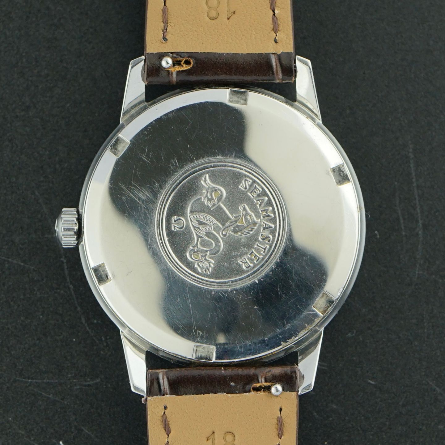 Omega Seamaster 165.002 (1966) - White dial 34 mm Steel case (3/8)