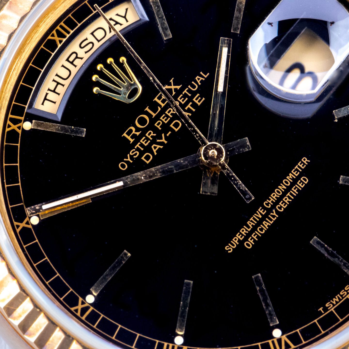 Rolex Day-Date 36 18238 (1991) - 36mm Geelgoud (2/8)