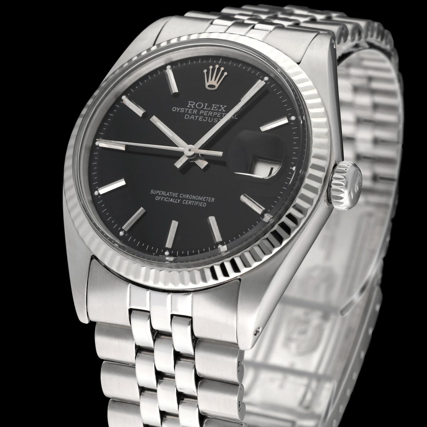 Rolex Datejust 1601 (1972) - 36 mm Steel case (7/8)