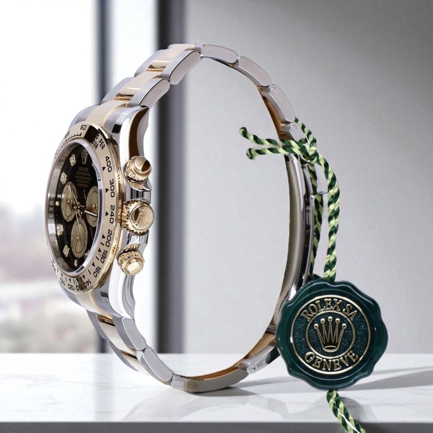 Rolex Daytona 126503 (2023) - Zwart wijzerplaat 40mm Goud/Staal (3/8)
