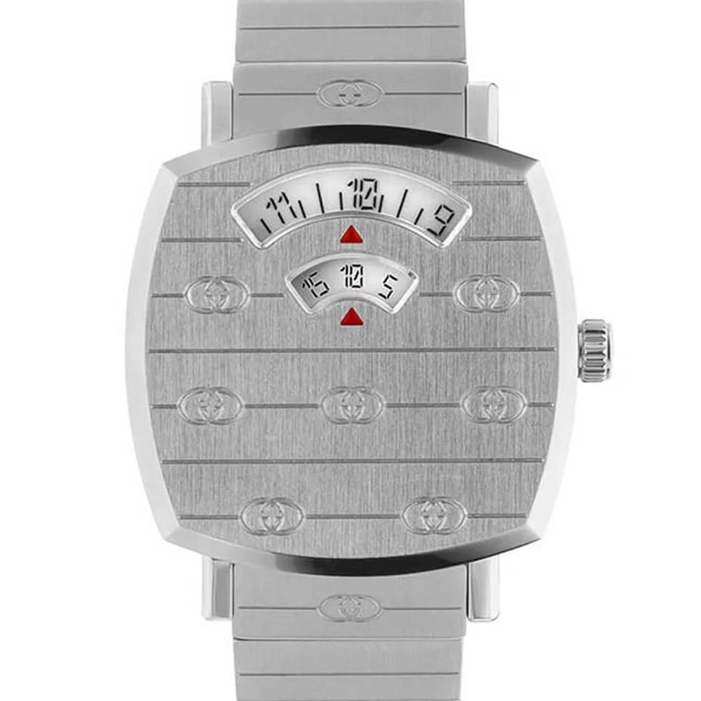 Gucci Grip YA157501 (2024) - Silver dial 27 mm Steel case (1/2)