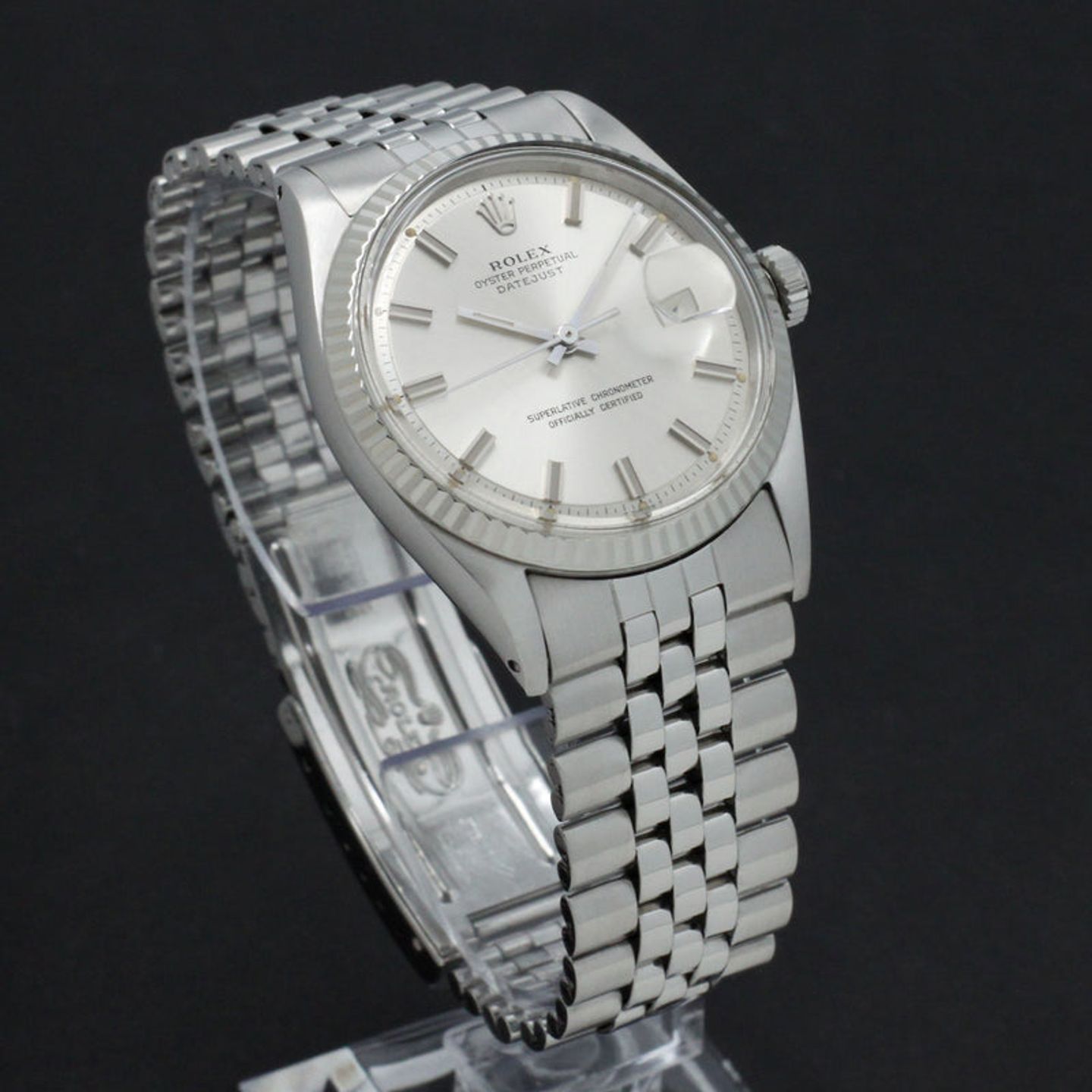 Rolex Datejust 1601 (1971) - Zilver wijzerplaat 36mm Staal (5/7)