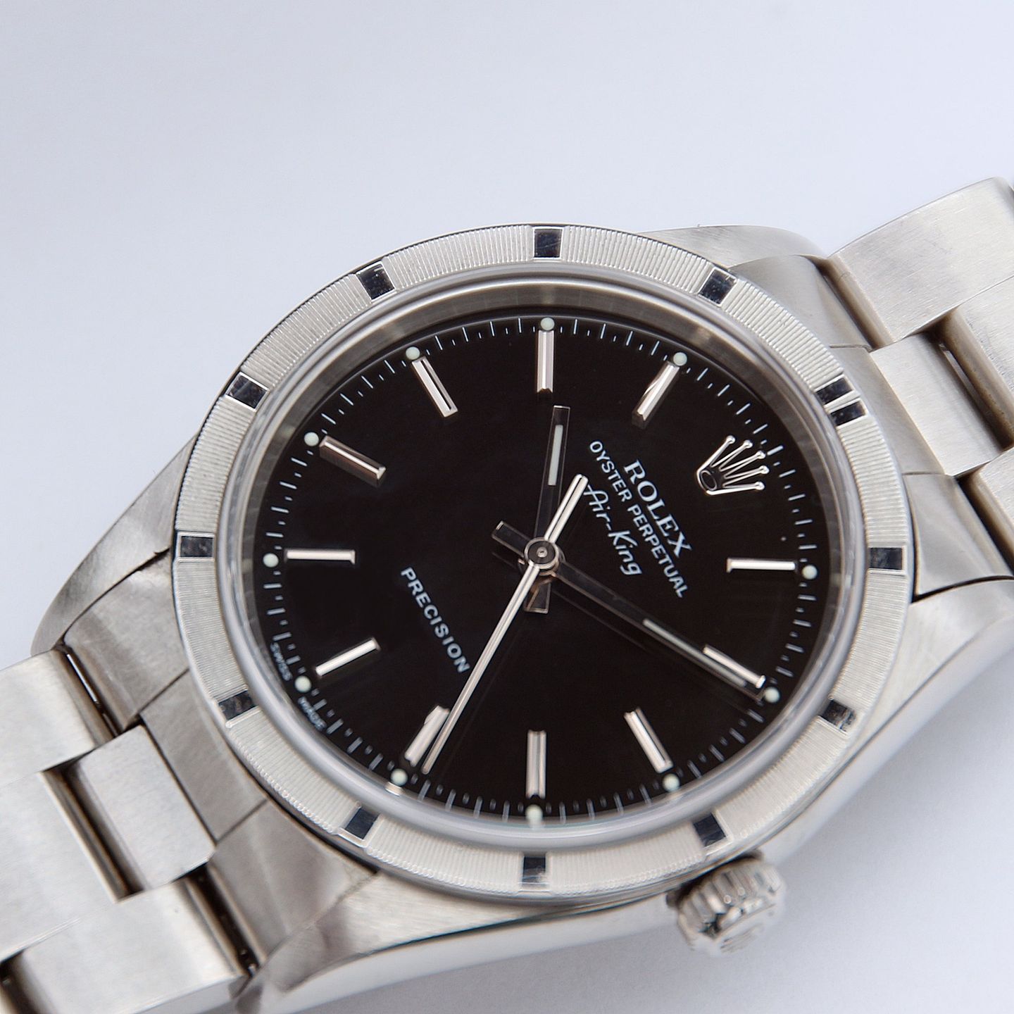 Rolex Air-King 14010 (Unknown (random serial)) - 34 mm Steel case (2/7)