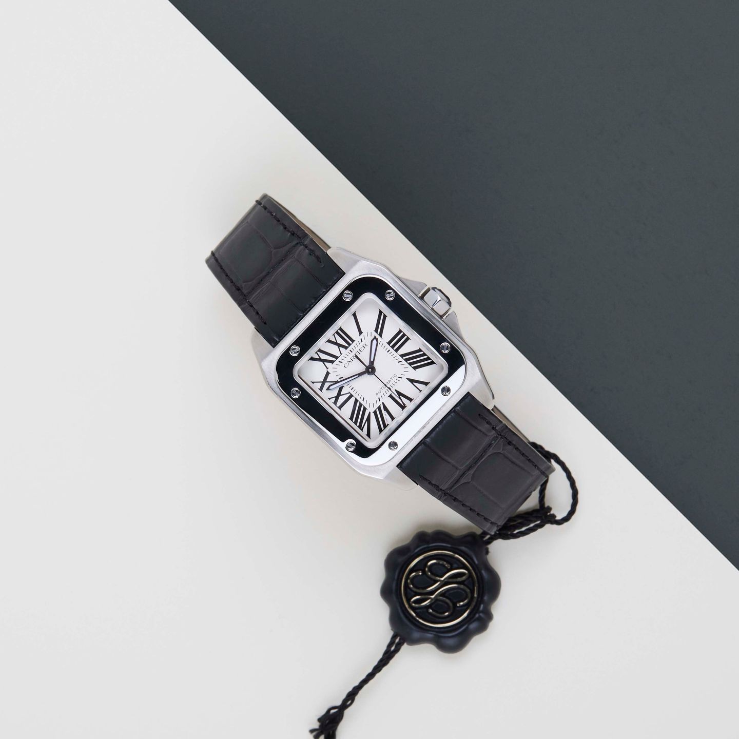 Cartier Santos 100 2878 (2015) - 33 mm (2/8)