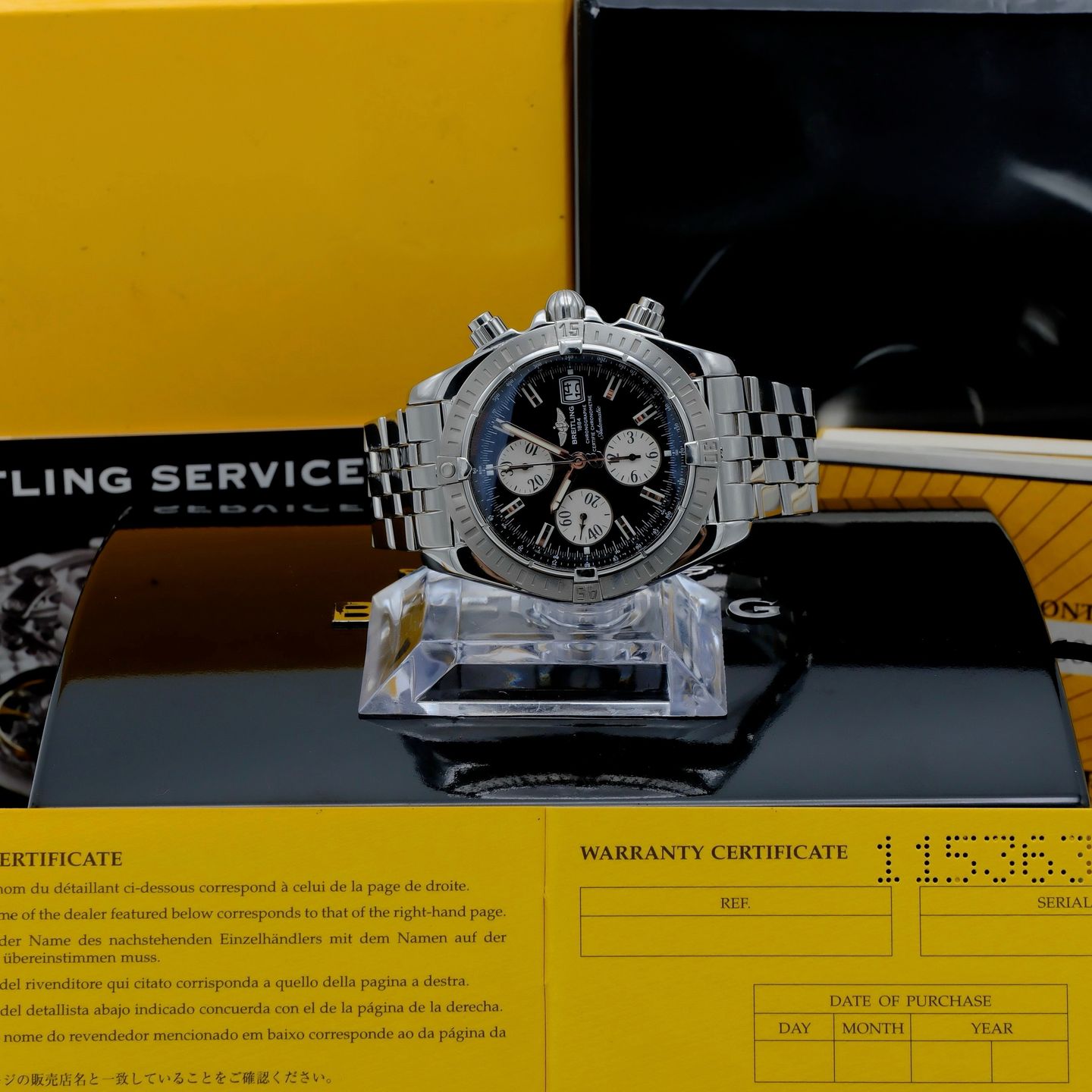 Breitling Chronomat Evolution A13356 (2009) - 44mm Staal (3/8)