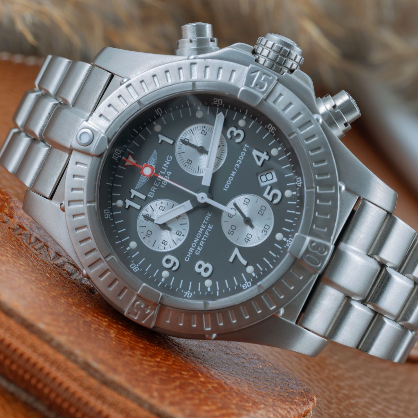 Breitling Avenger E73360 (2003) - 44 mm Titanium case (2/8)