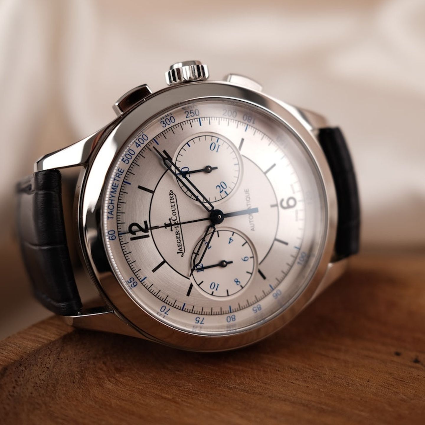 Jaeger-LeCoultre Master Chronograph Q1538530 (2020) - Zilver wijzerplaat 40mm Staal (2/8)