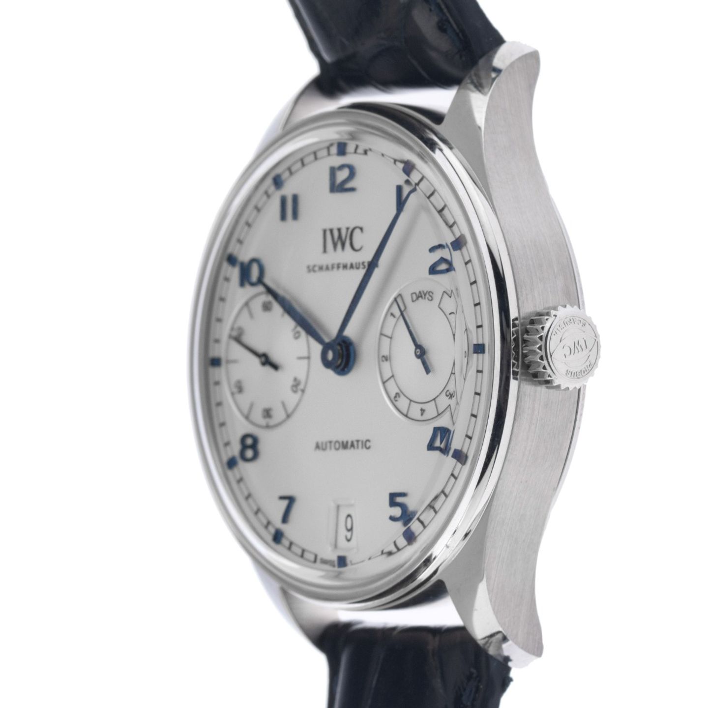 IWC Portuguese Automatic IW501702 (2025) - Silver dial 42 mm Steel case (4/7)