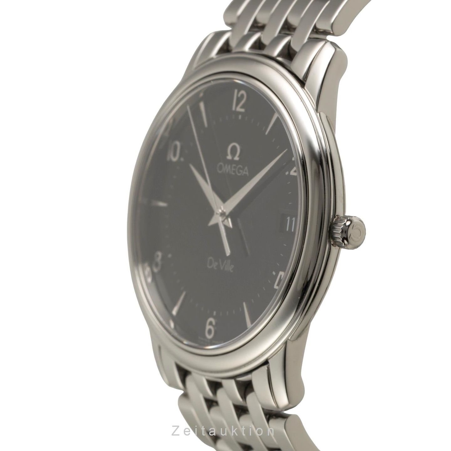 Omega De Ville Prestige 4510.52.00 (1998) - Black dial 34 mm Steel case (5/8)