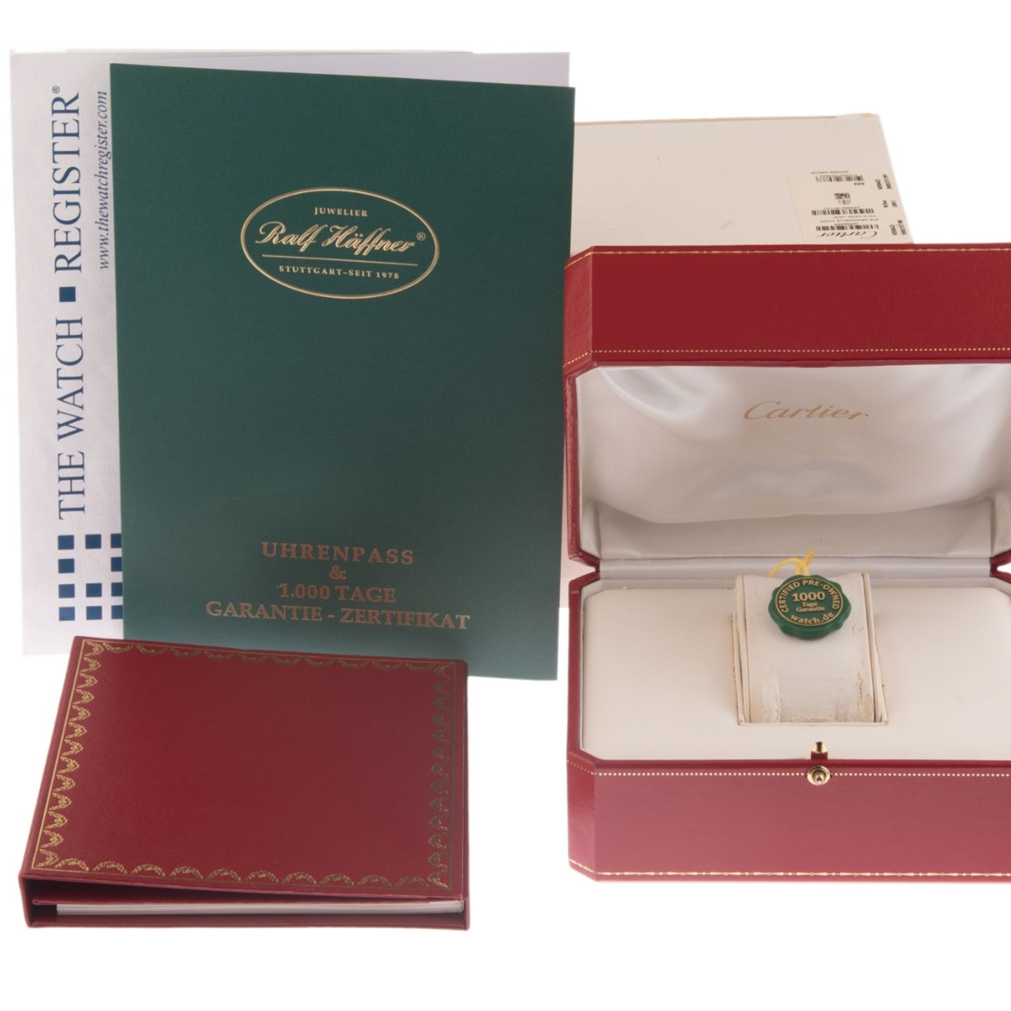 Cartier Tank Française 2302 (2010) - Silver dial 28 mm Steel case (2/7)