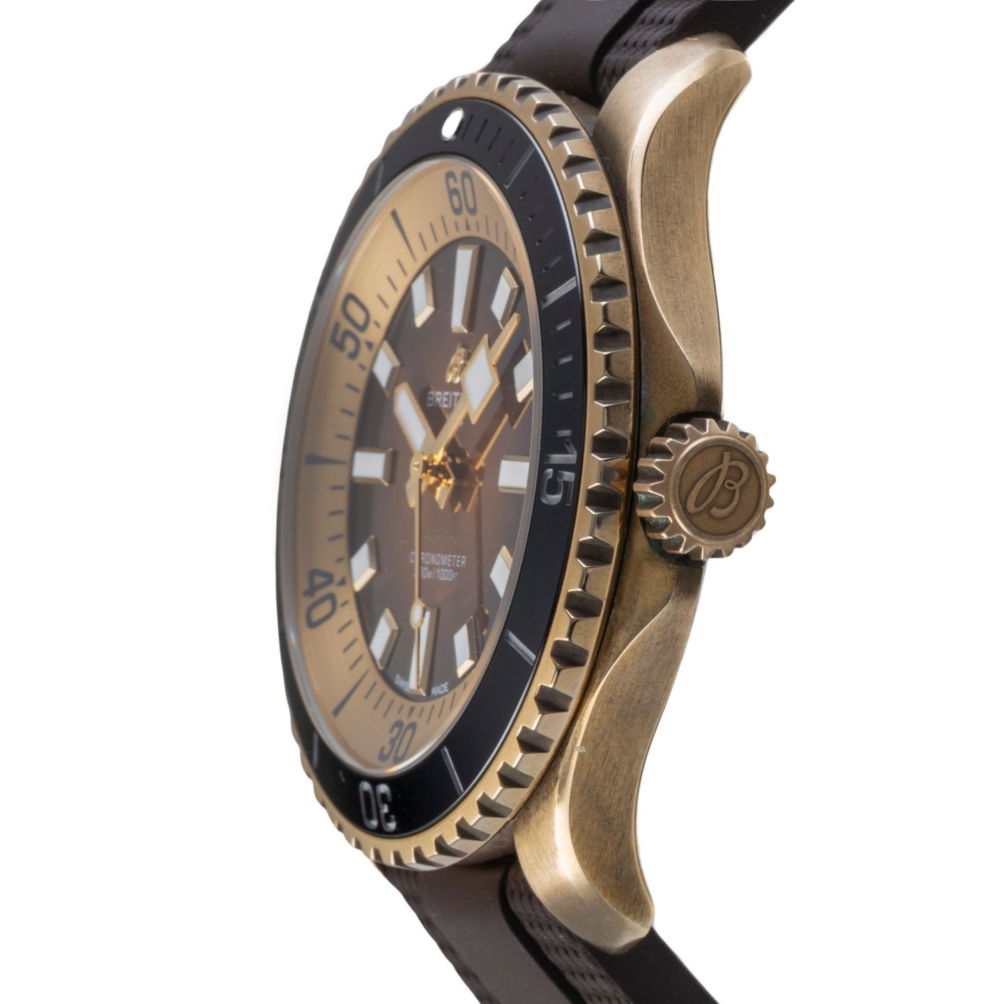 Breitling Superocean 44 N17376201Q1S1 (Unknown (random serial)) - Brown dial 44 mm Carbon case (6/8)