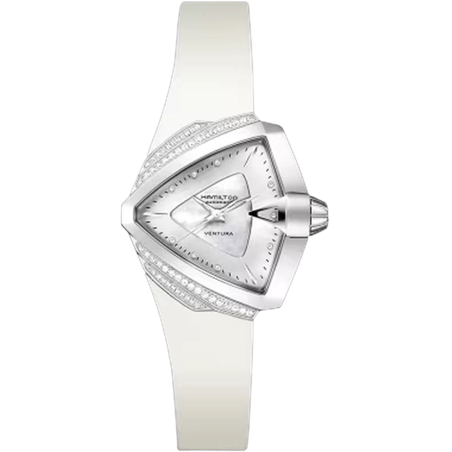 Hamilton Ventura H24255359 (2025) - Zilver wijzerplaat 38mm Staal (1/1)