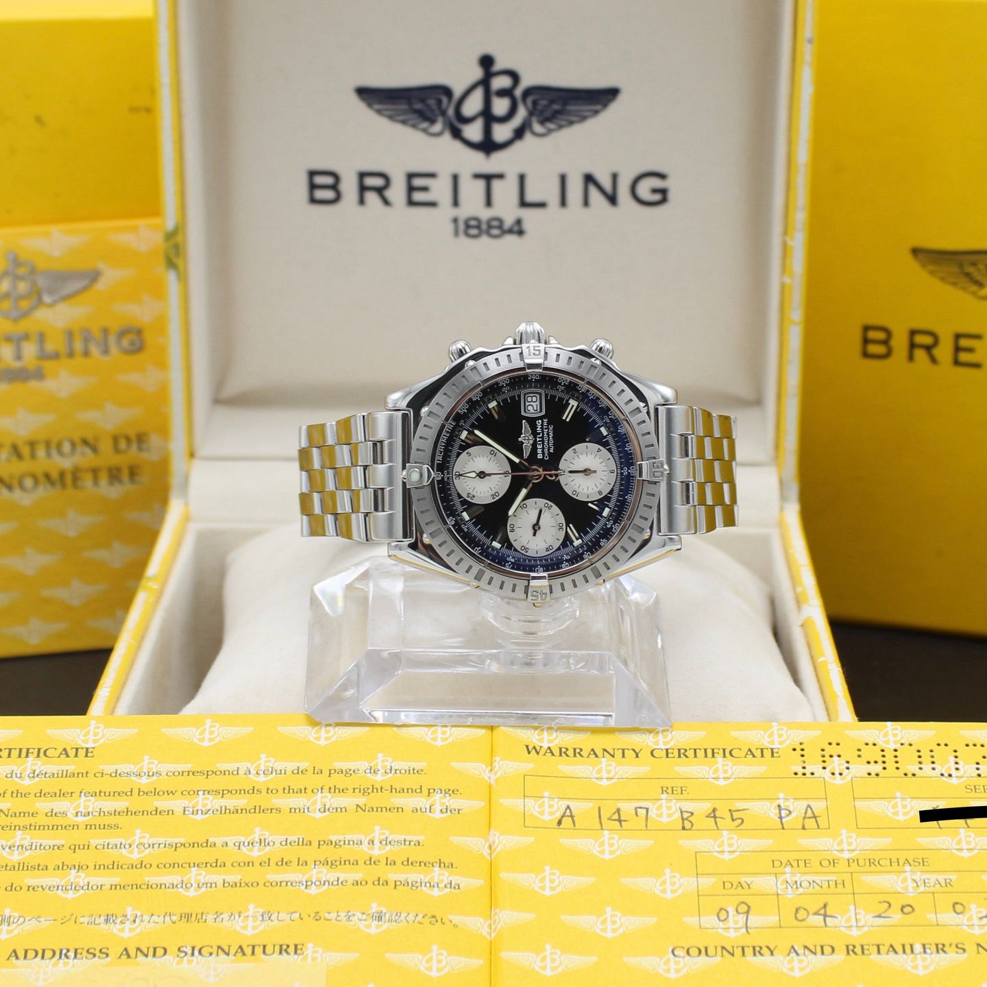 Breitling Chronomat A13352 (2002) - 39 mm Steel case (3/8)