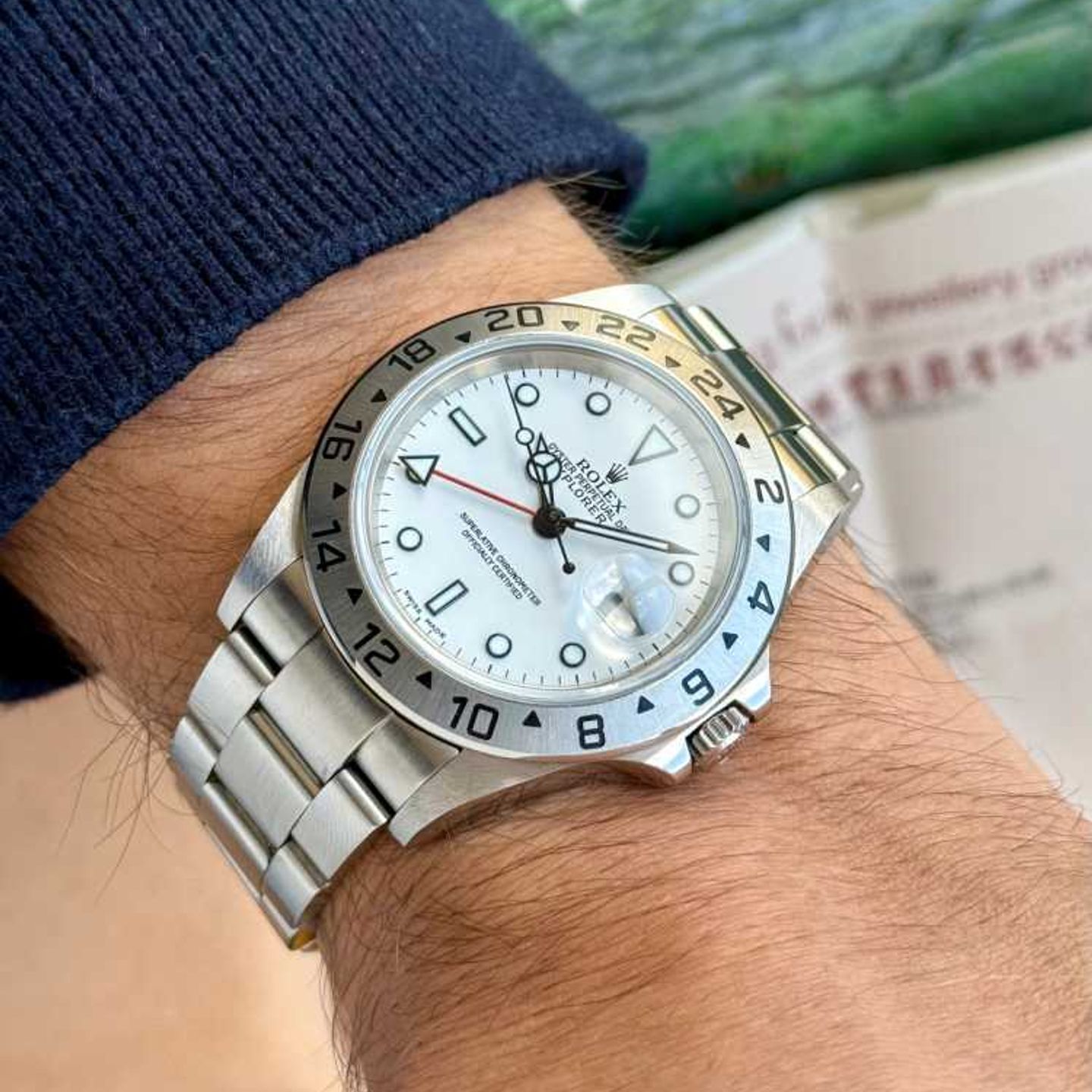 Rolex Explorer II 16570 T - (2/8)