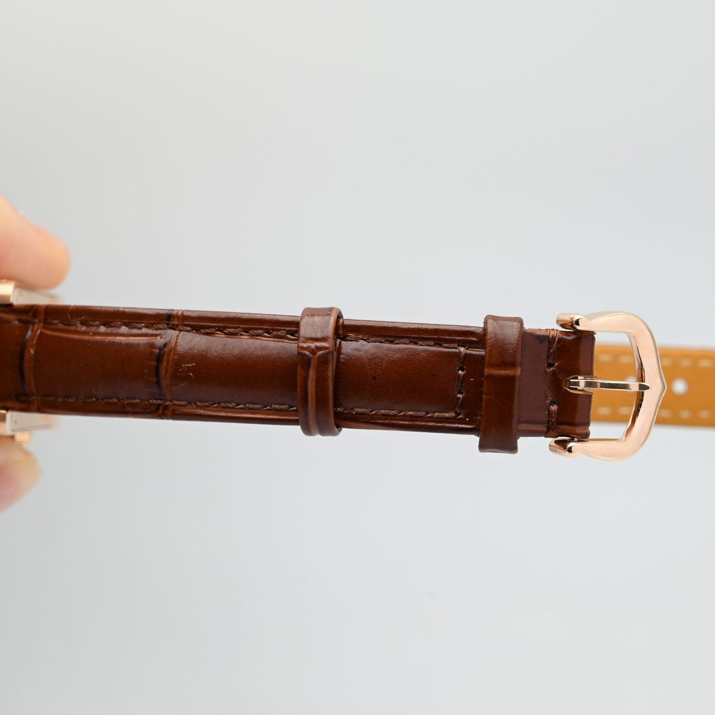 Cartier Tank Américaine W2607456 (2017) - Silver dial 35 mm Rose Gold case (8/8)