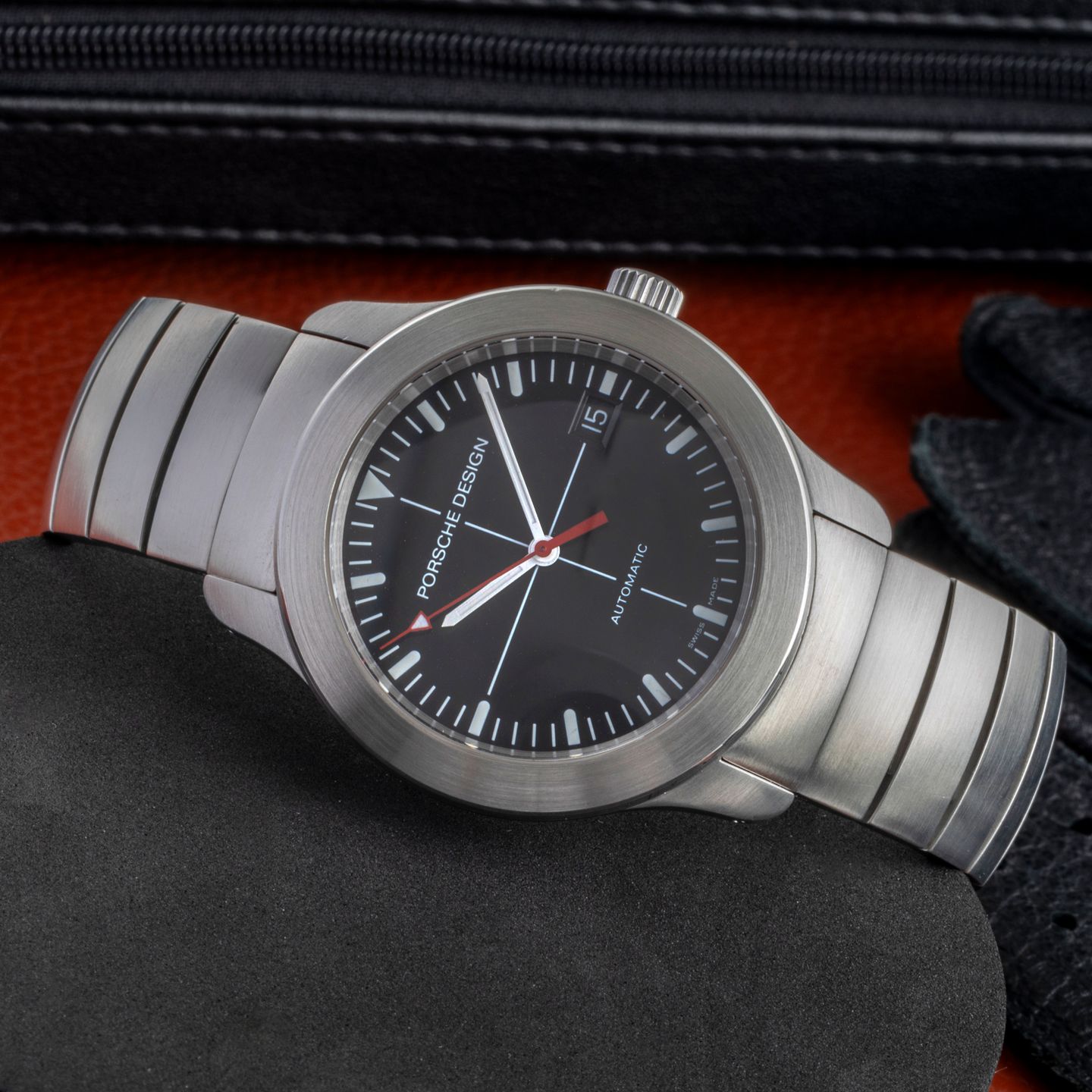 Porsche Design Unknown 6602.41 (2000) - Black dial Steel case (2/8)