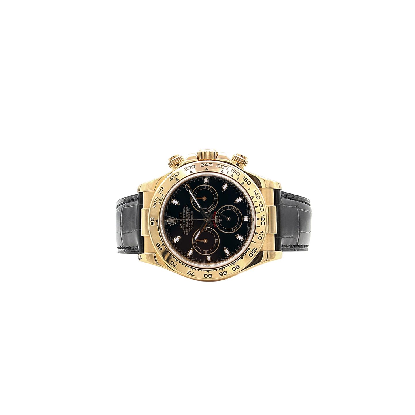 Rolex Daytona 116518 (Unknown (random serial)) - 40 mm Yellow Gold case (6/8)