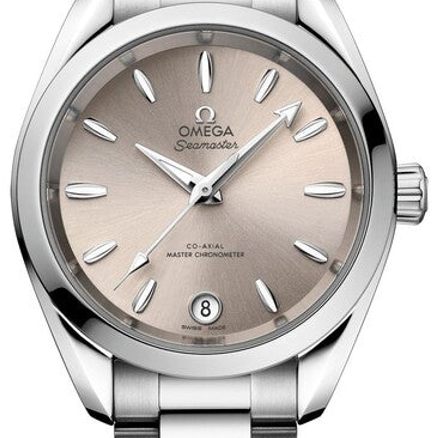 Omega Seamaster Aqua Terra 220.10.34.20.09.001 (2026) - Beige wijzerplaat 34mm Staal (1/1)