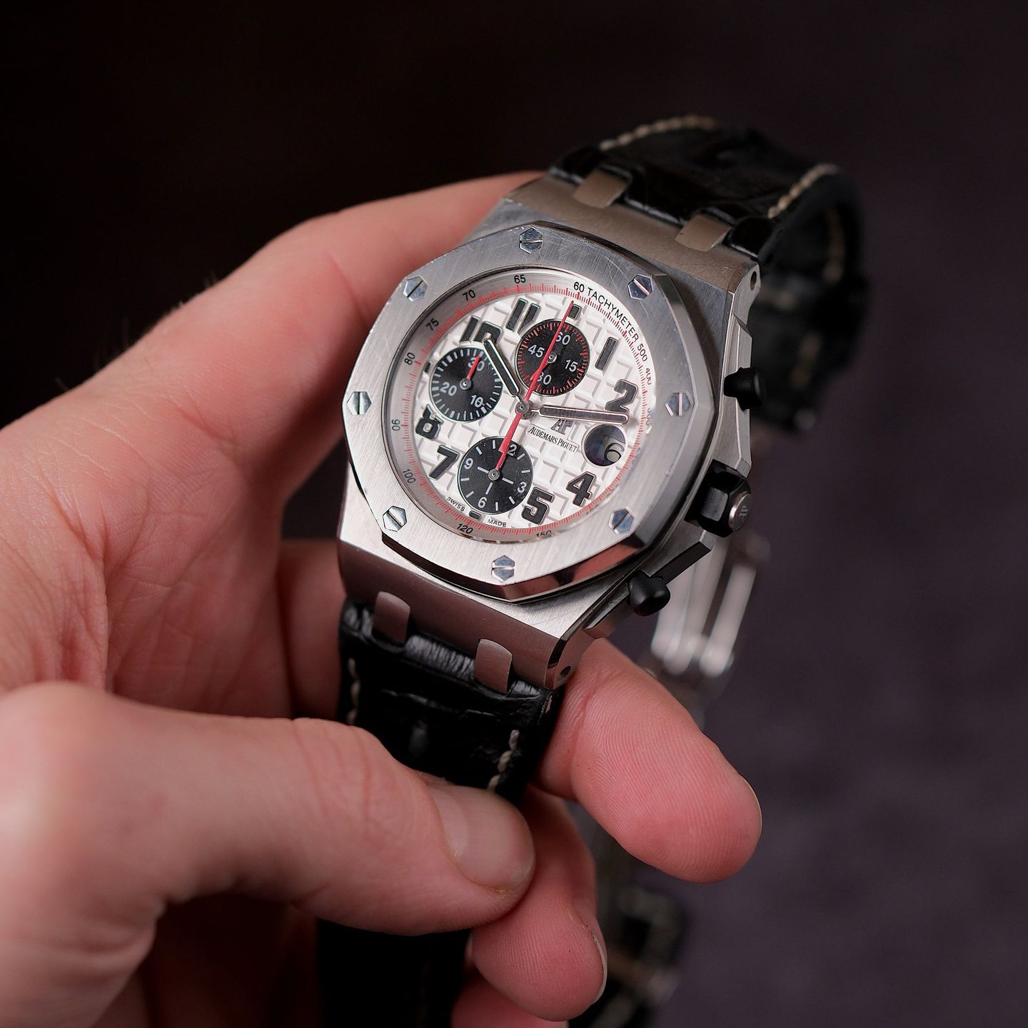 Audemars Piguet Royal Oak Offshore Chronograph Volcano 26170ST.OO.D101CR.02 - (8/8)