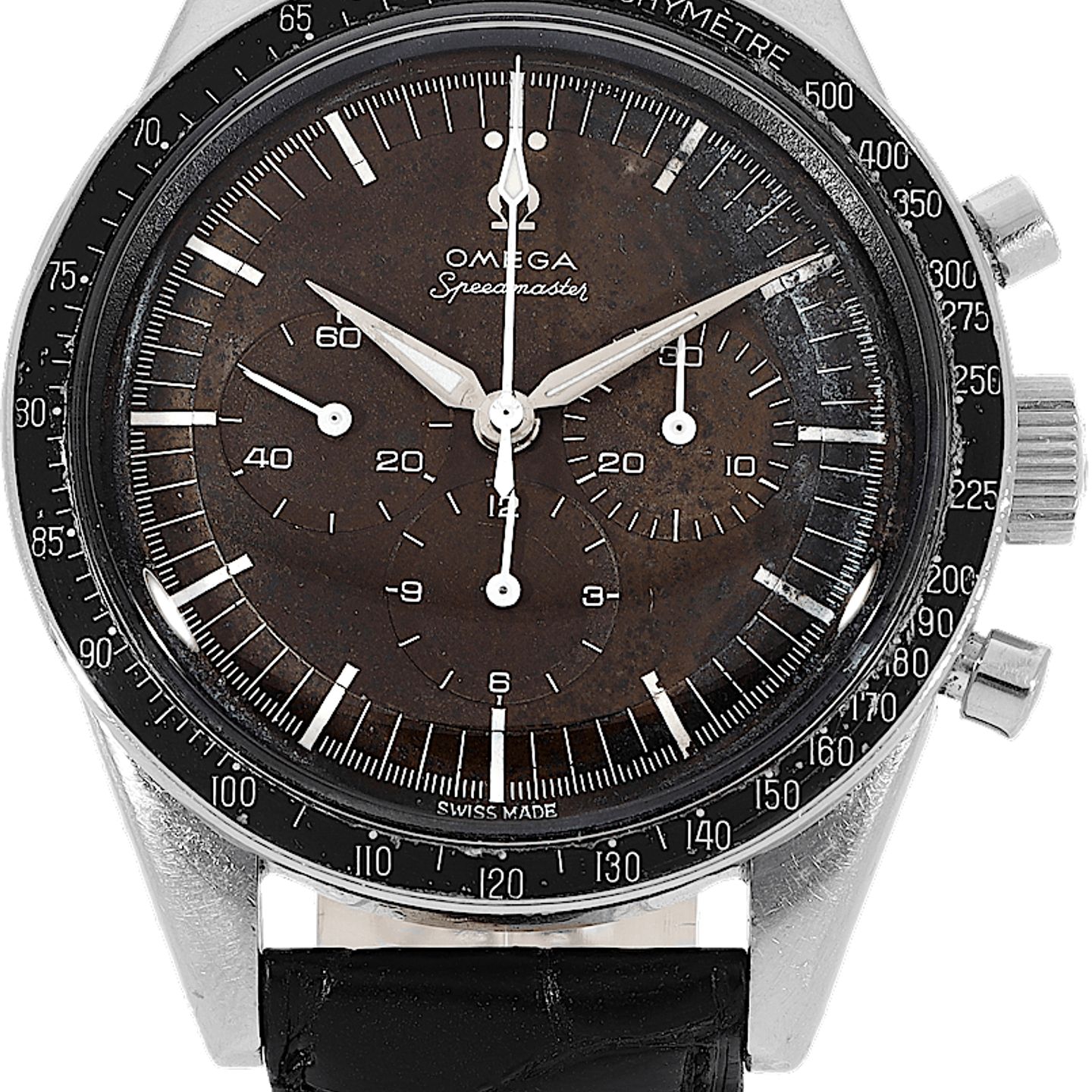 Omega Speedmaster 2998 (1962) - Black dial 39 mm Steel case (2/5)