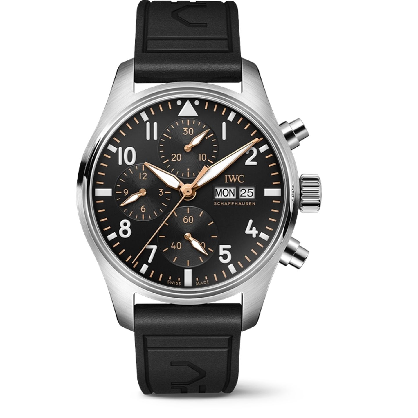 IWC Pilot Chronograph IW388116 (2025) - Black dial 41 mm Steel case (1/1)