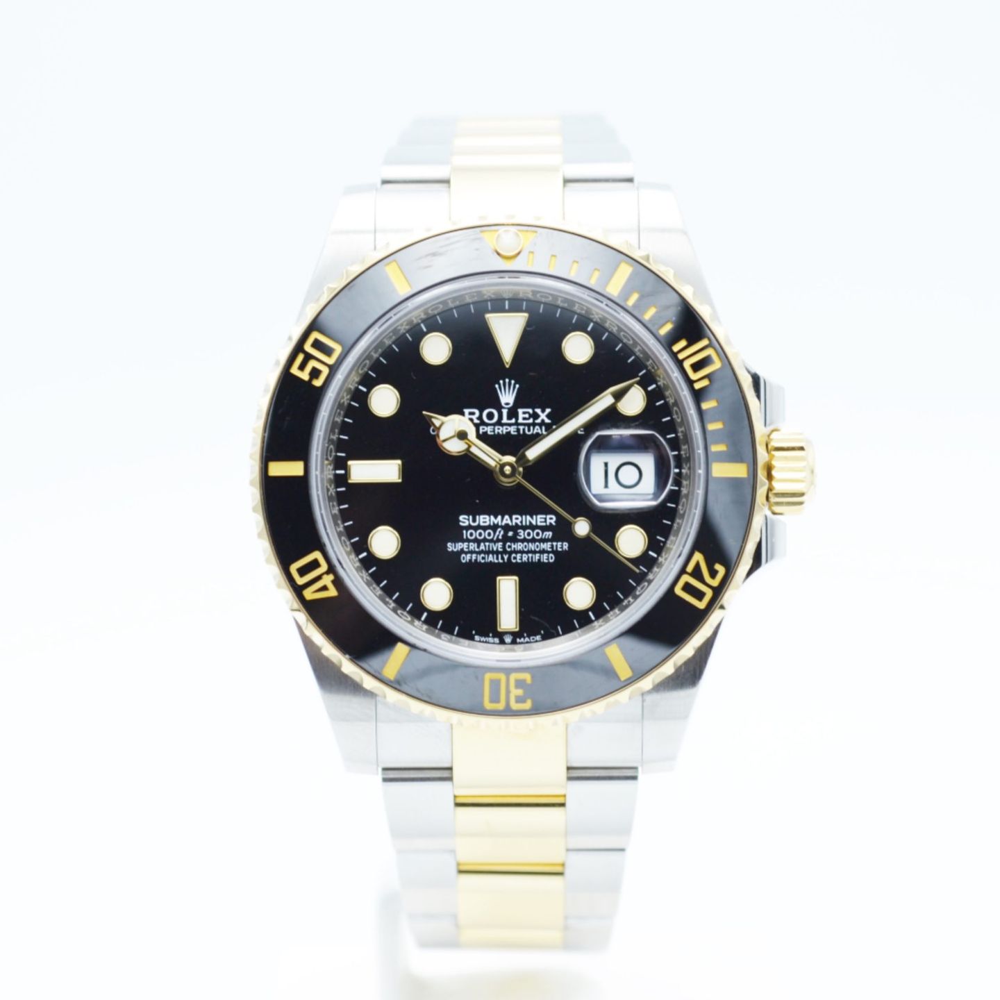 Rolex Submariner Date 126613LN (2021) - Black dial 41 mm Gold/Steel case (1/7)