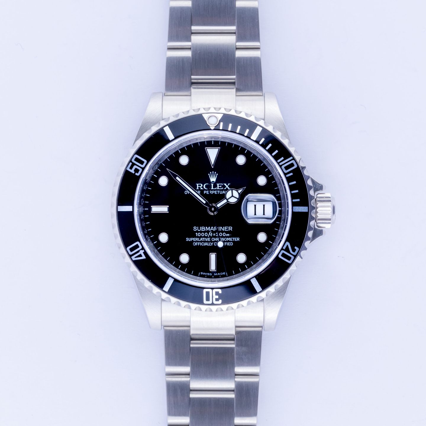 Rolex Submariner Date 116610 (2008) - 40 mm Steel case (3/8)