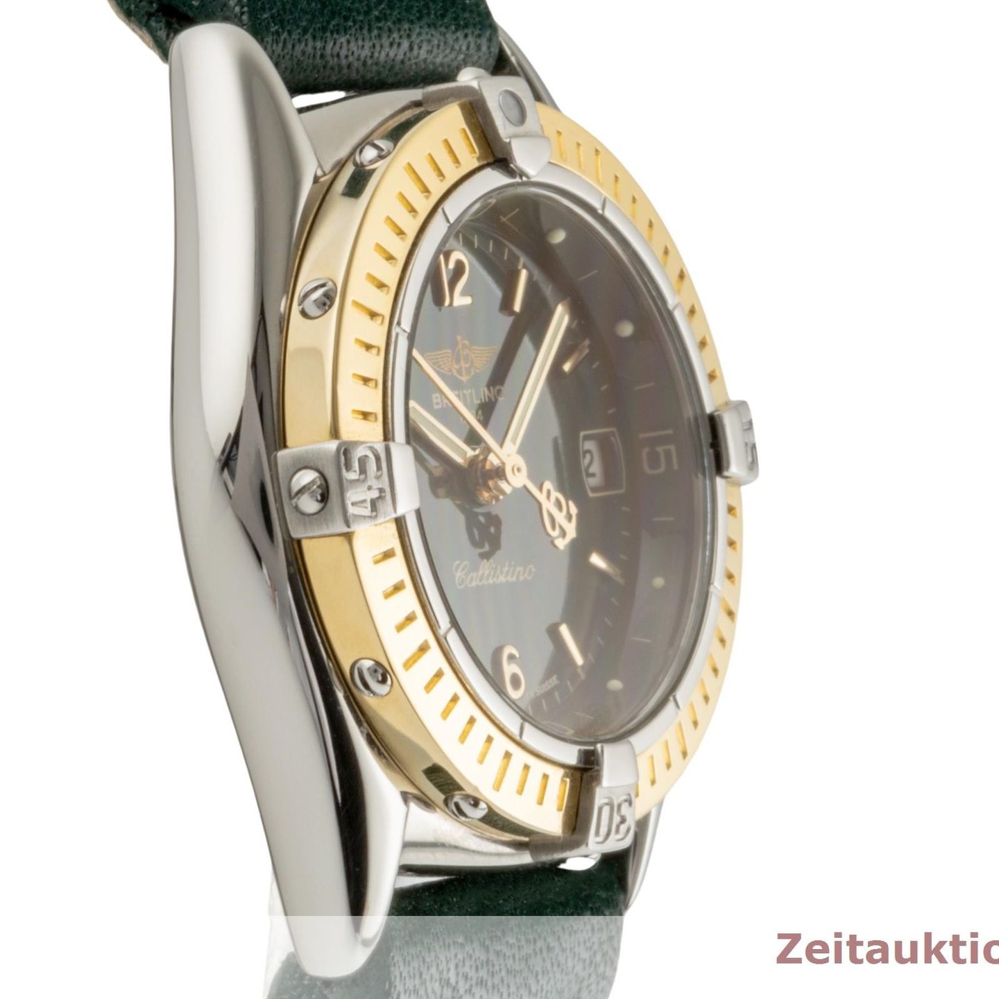 Breitling Callistino D52045.1 (1995) - 28mm Staal (7/8)