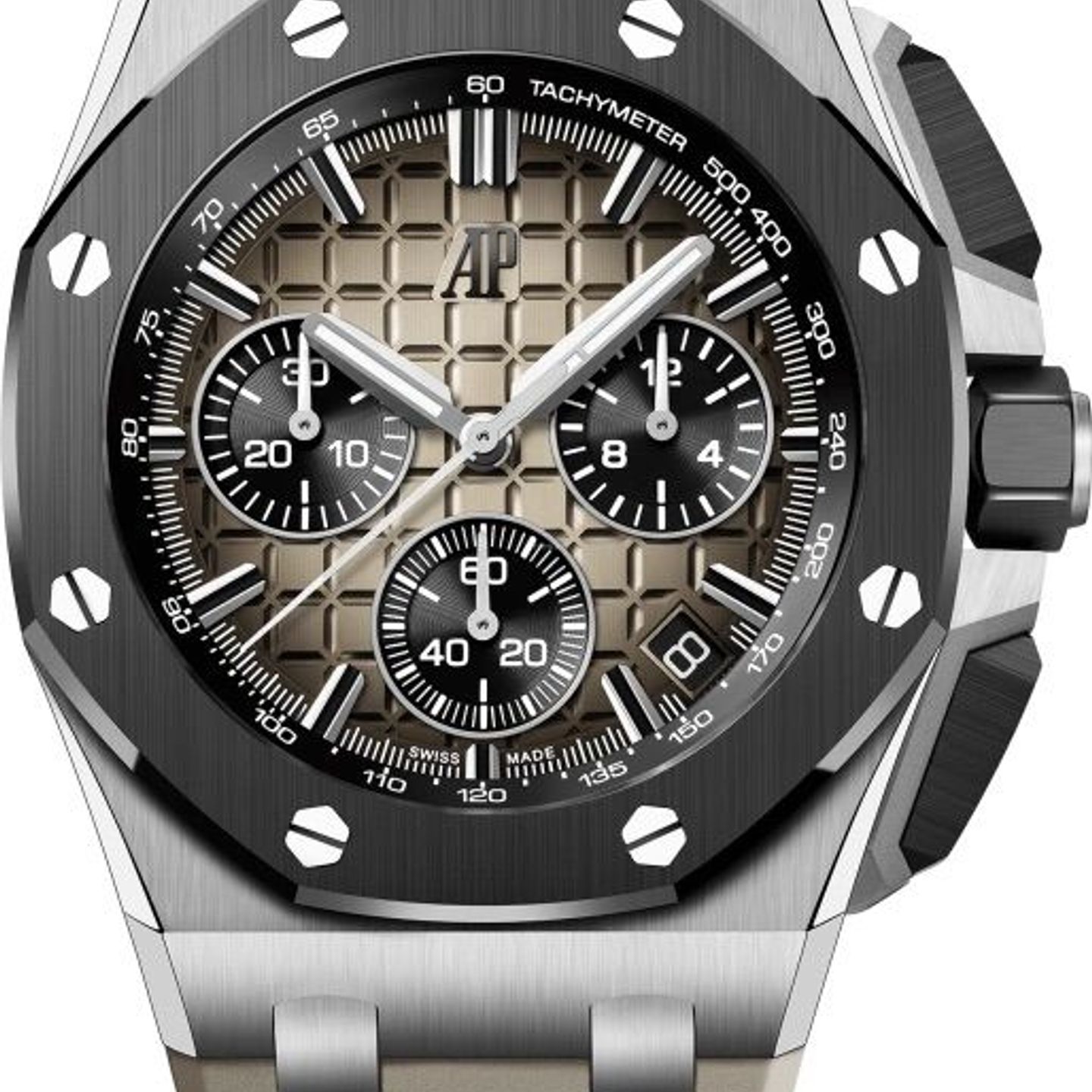 Audemars Piguet Royal Oak Offshore 26420SO.OO.A600CA.01 (2024) - Bruin wijzerplaat 43mm Staal (1/1)