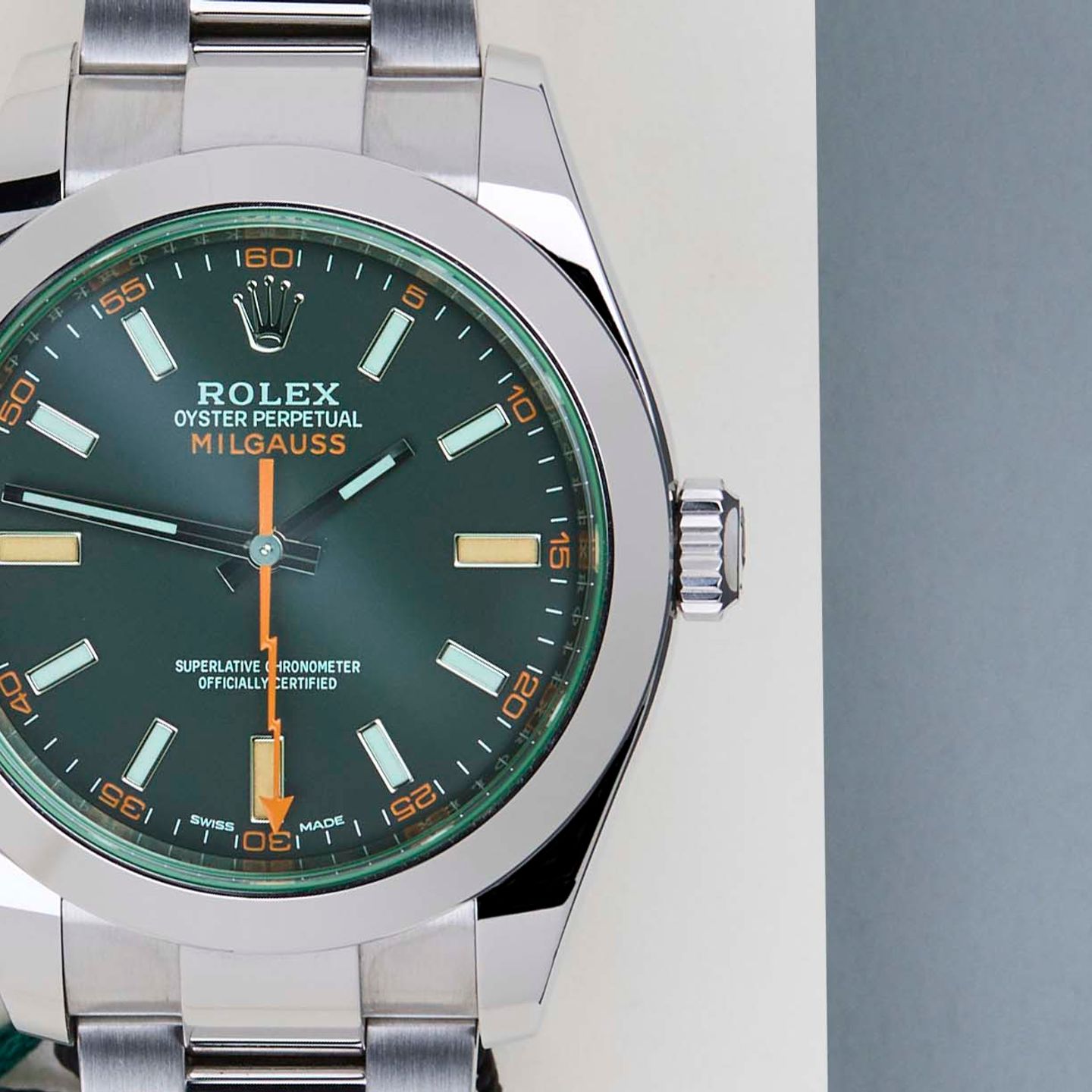 Rolex Milgauss 116400GV - (5/8)