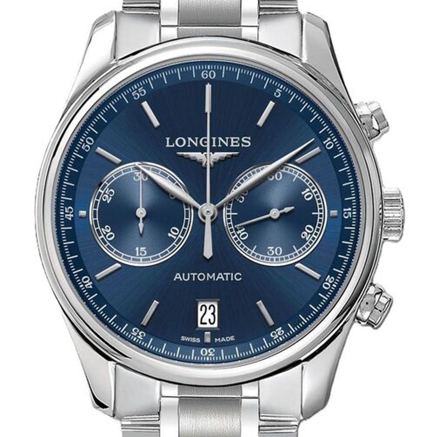 Longines Master Collection L2.629.4.92.6 (2026) - Blauw wijzerplaat 40mm Staal (1/1)