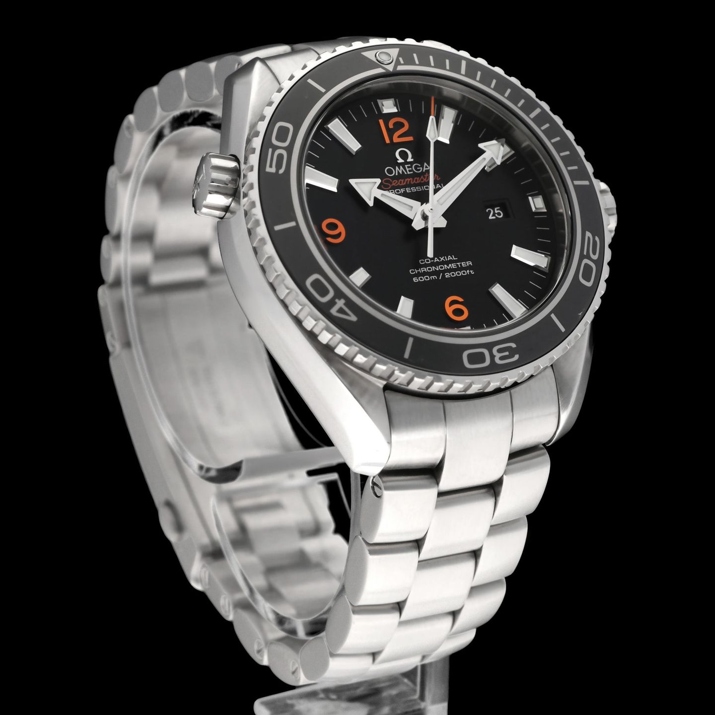 Omega Seamaster Planet Ocean 232.30.38.20.01.002 (2018) - Black dial 38 mm Steel case (6/8)