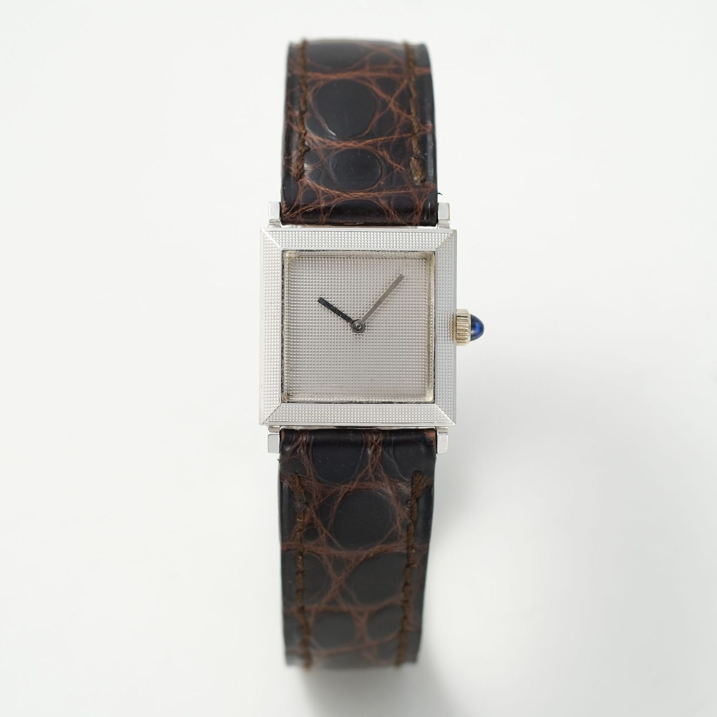 Boucheron Vintage Unknown (1970) - Diamant wijzerplaat 21mm Witgoud (2/4)