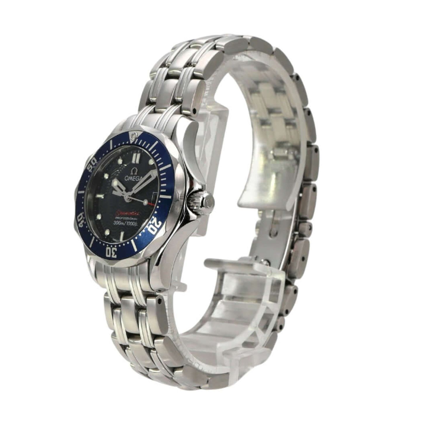 Omega Seamaster Diver 300 M 2541.80.00 (2014) - Blue dial 41 mm Steel case (3/8)