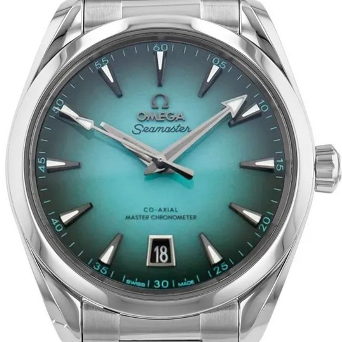 Omega Seamaster Aqua Terra 220.10.38.20.03.005 (2025) - Turquoise dial 38 mm Steel case (1/1)