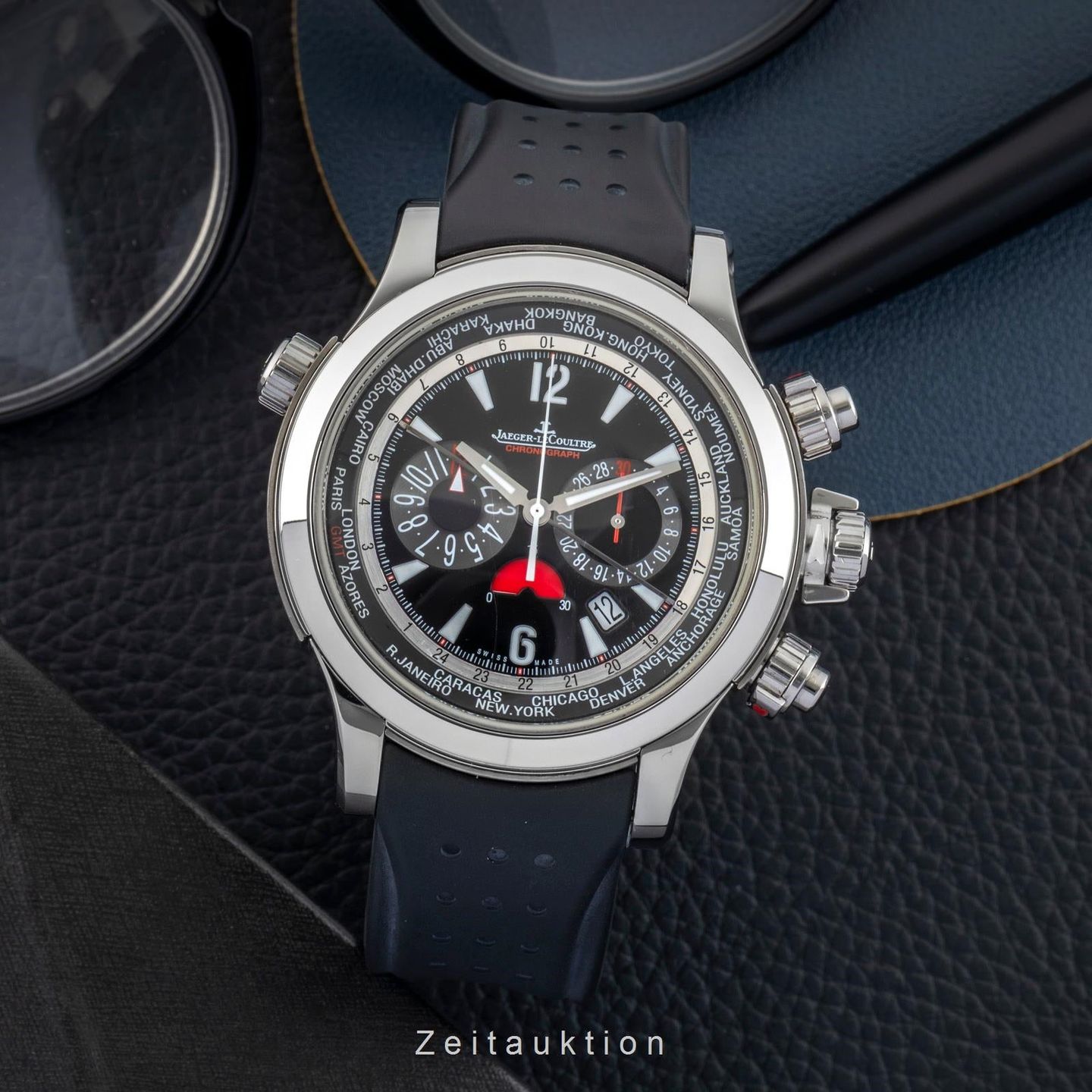 Jaeger-LeCoultre Master Compressor Extreme Q1768470 (Unknown (random serial)) - Black dial 46 mm Steel case (3/8)