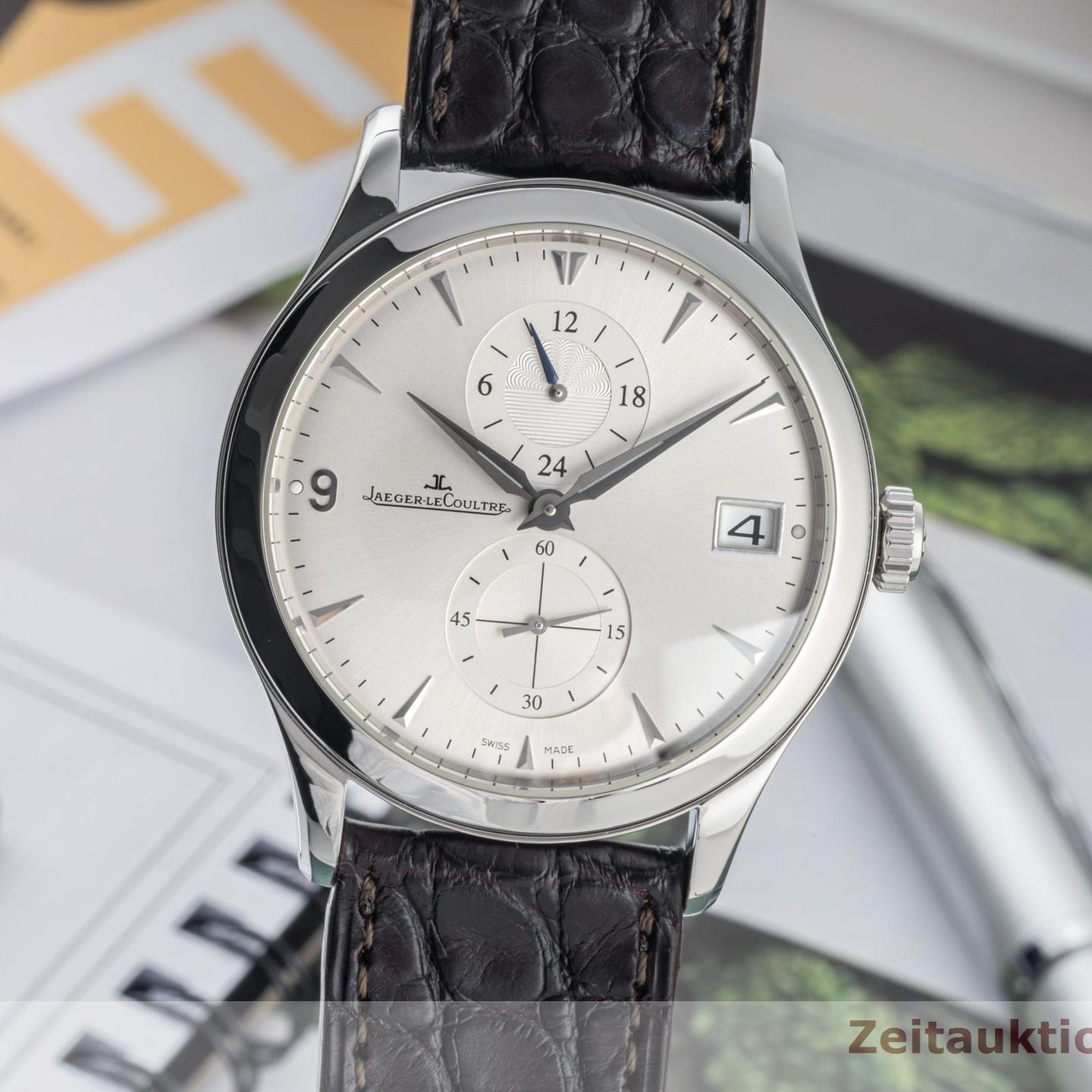 Jaeger-LeCoultre Master Control Q1628430   174.8.05.S (Unknown (random serial)) - Silver dial 40 mm Steel case (3/8)