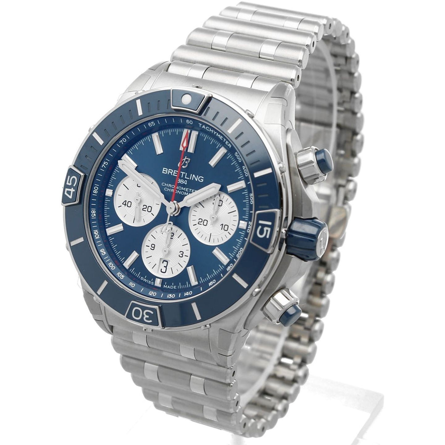 Breitling Chronomat AB0136161C1A1 (2024) - Blue dial 44 mm Steel case (2/6)