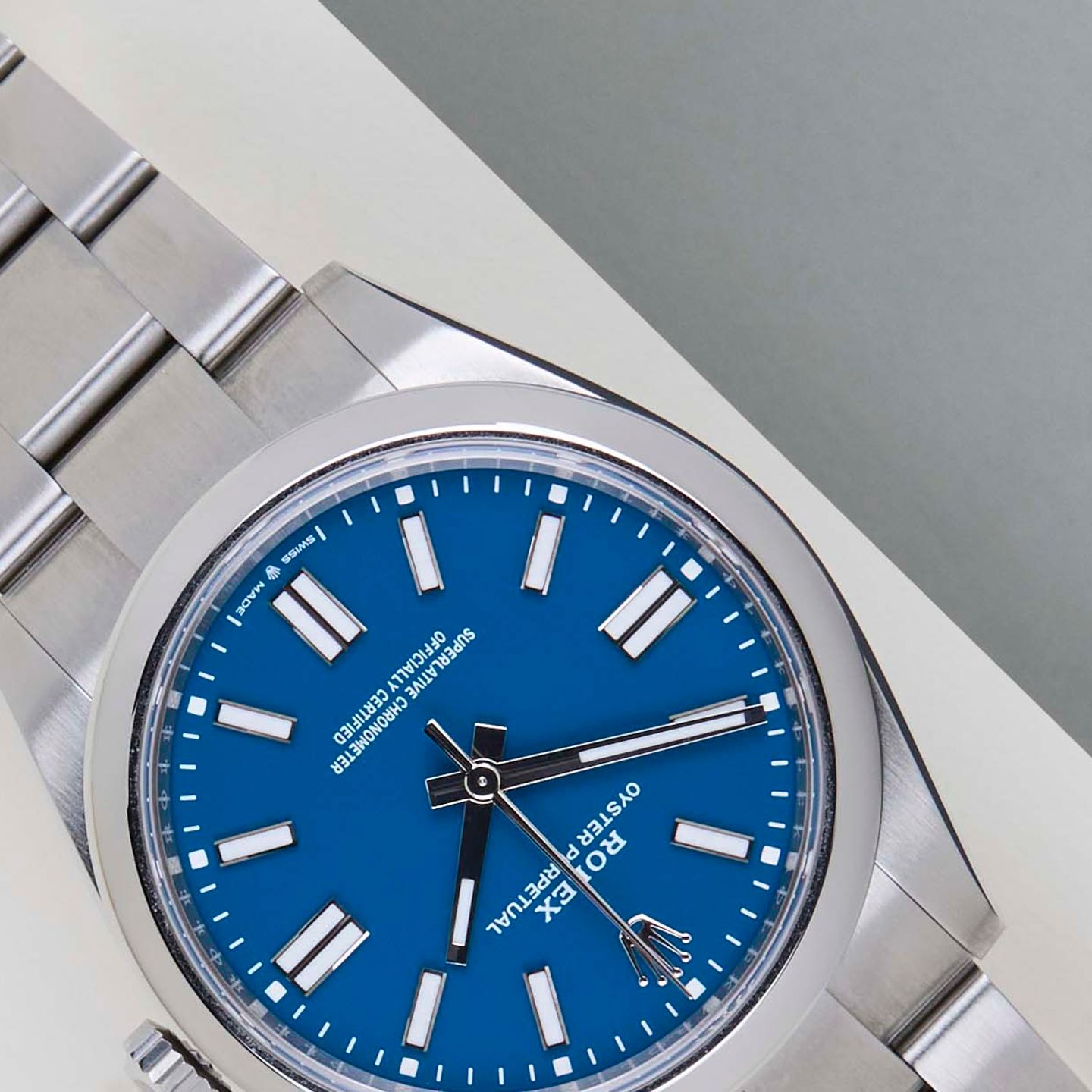 Rolex Oyster Perpetual 41 134300 (2026) - Blauw wijzerplaat 41mm Staal (4/8)