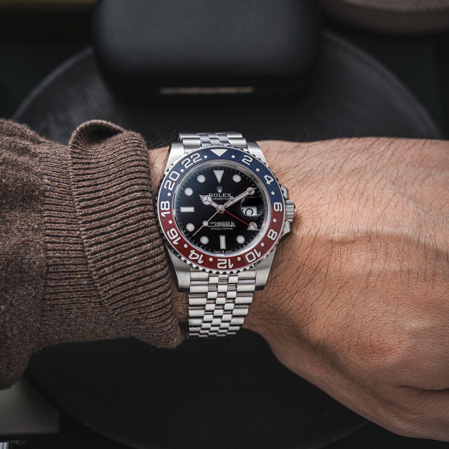 Rolex GMT-Master II 126710BLRO (2021) - Black dial 40 mm Steel case (4/8)