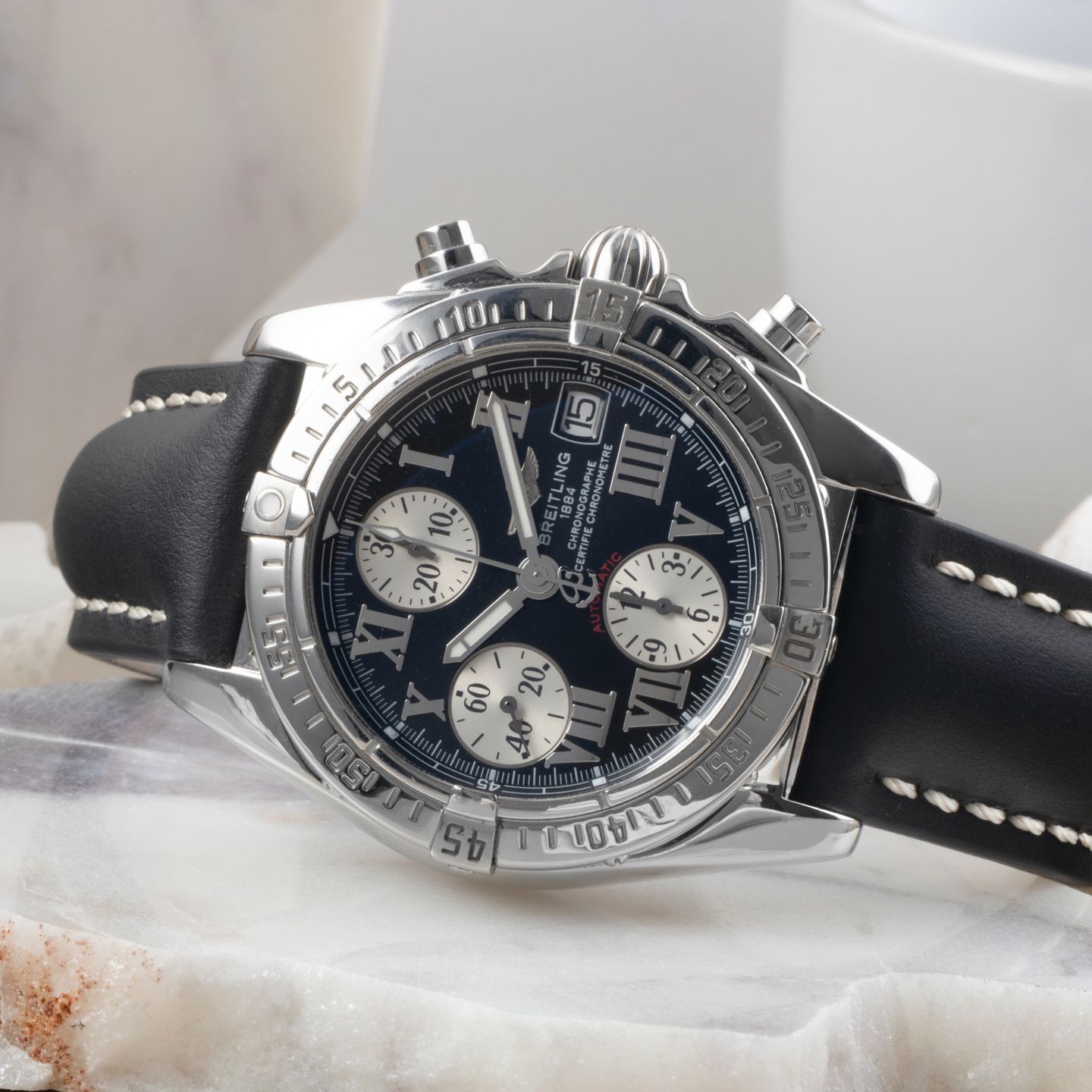 Breitling Chrono Cockpit A13358 (2007) - 39 mm Steel case (2/8)