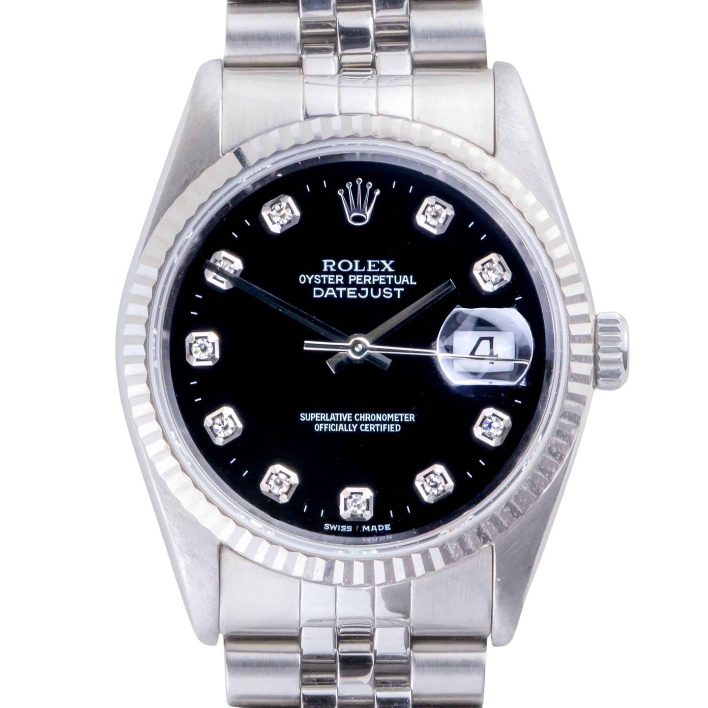 Rolex Datejust 36 16234 (1999) - 36 mm Steel case (3/8)