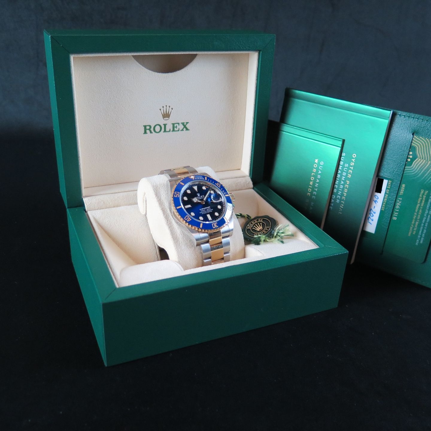 Rolex Submariner Date 126613LB (2021) - 41 mm Gold/Steel case (8/8)