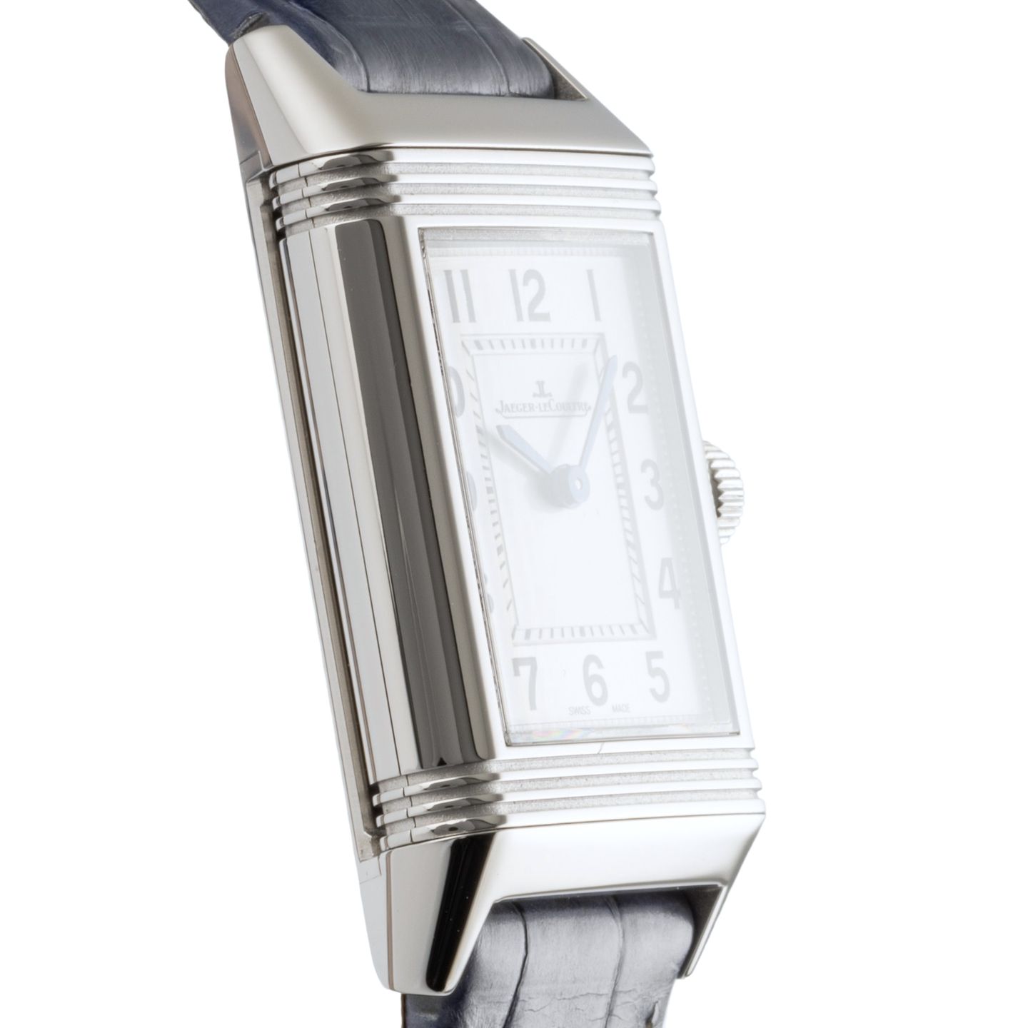 Jaeger-LeCoultre Reverso Q2618540  221.8.47 (Onbekend (willekeurig serienummer)) - Zilver wijzerplaat 21mm Staal (7/8)