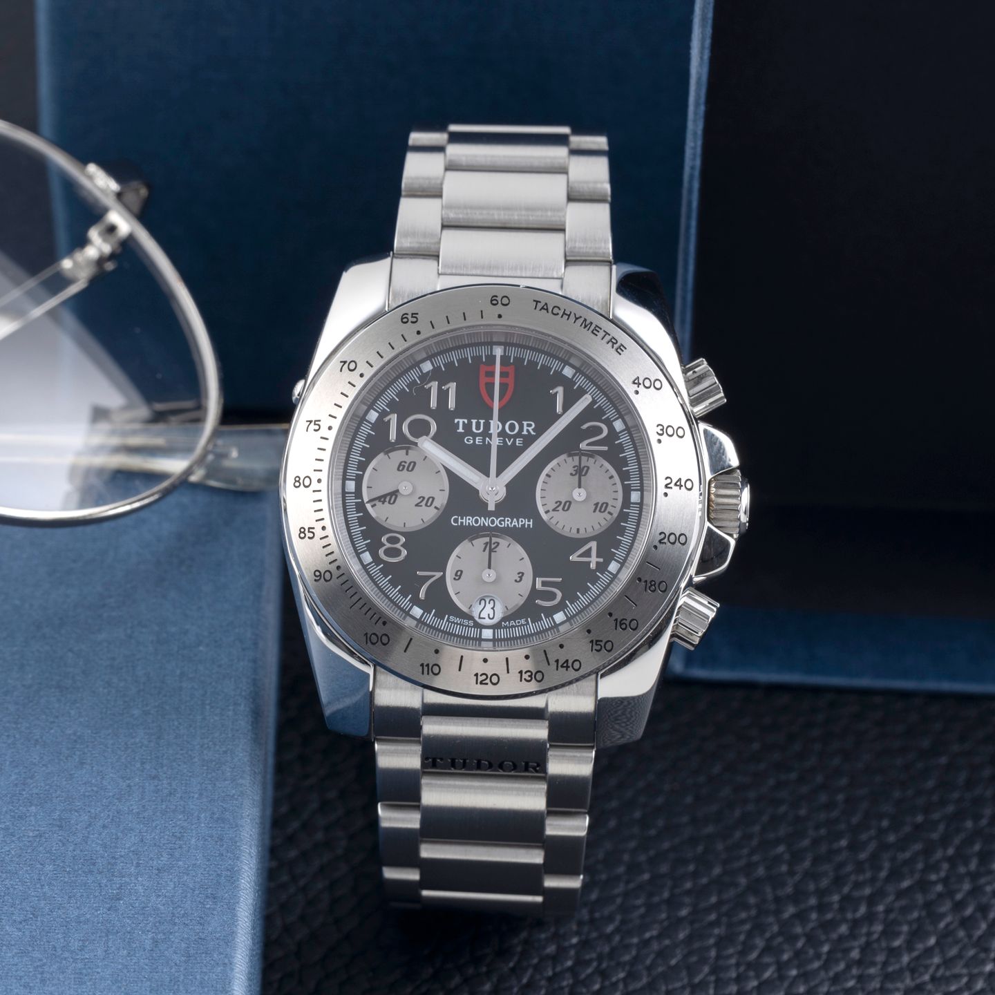 Tudor Sport Chronograph 20300 (2023) - Zilver wijzerplaat 41mm Staal (1/8)